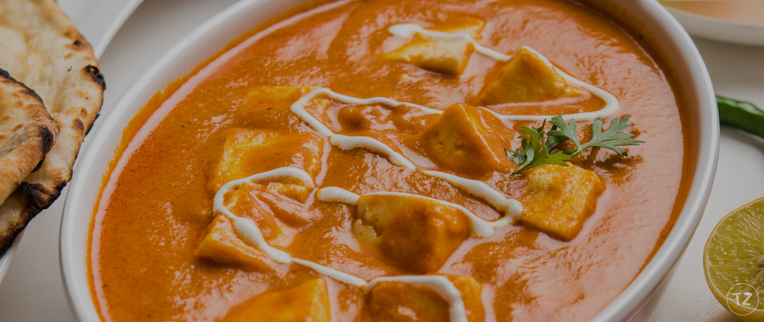 Indien: Veganes Paneer Makhani mit Tofu
