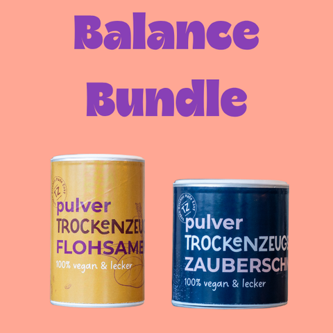 Balance Bundle - Flohsamenschalenpulver & Zauberschnee