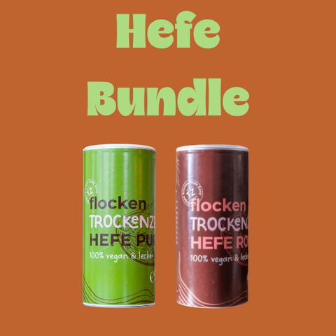 Hefe Bundle: Roasted und Nature Hefeflocken